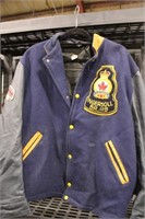 Vintage Ingersoll Legion, Partial Leather Jacket