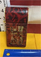 Egyptian Decorated Cigarette Case