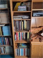 DVDs, Hardcover Books, 33 Record Albums