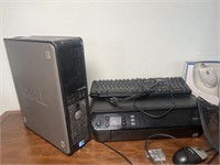 Dell Computer Tower, HP Printer