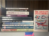 Books: WWII, Lionel, Train, Aircraft’s