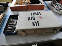 Vintage First Aid Kit, Vintage Pocket Knives
