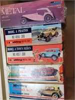 Vintage Metal Car Models - Model A