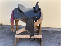 HORSE SADDLE AND STAND
