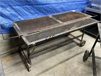 2'X6' Rolling Charcoal Grill