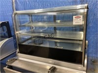 Vollrath 40863 Cubed Glass Refrigerated Cabinet
