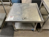 Tabco Stainless Steel 30" Tiered Table