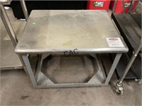 28" Stainless Steel Rolling Cart
