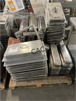 Pallet Lot of Stainless Steel Pans