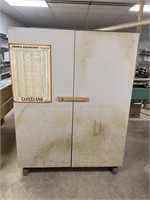 Rolling Cabinet with Doors