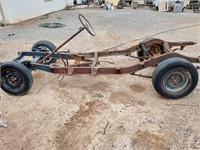Willys Jeep 2 Wheel drive Frame. 102"WB