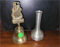 Small Vase and Mayflower Bell (living room)