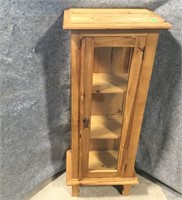 Wooden Cabinet - 20.5" x 13.5" x 51"