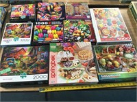 Lot of Puzzles - Opened
