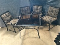 5 Piece Patio Set w/Chairs - Hampton Bay