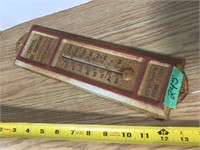 Capital Oil Company Thermometer