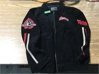 Suede Snap-On Jacket - Size XL
