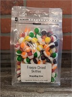 1 -8 oz bag of FREEZE DRIED Skittles