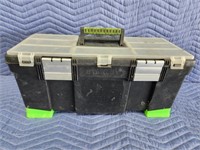 Stanley 22-in plastic toolbox