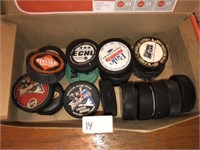 Collectible Hockey Pucks