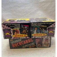 Vintage new boxes of Rock and Roll cards