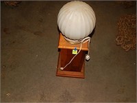 Vintage Wood Lamp