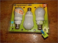 (3) Energy Smart Bulbs