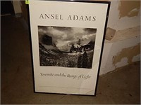 Vintage Ansel Adams (Glass in Broken but pic is gd