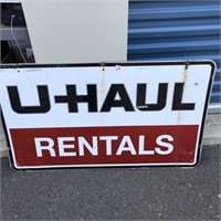 2 Sided U-Haul Sign