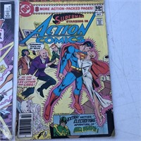 Comic Lot Superman, Hawk, Red Sonja, etc.