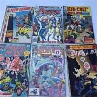 Comic Lot Batman Avengers Teen Titans, etc.