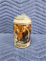 Vintage Budweiser endangered species Asian tiger