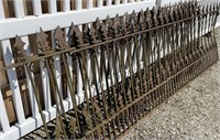 (3) Wrought-Iron Fence Sections (PICK-UP ONLY)