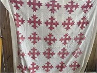Handmade Quilt, as found