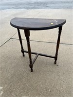 Half-round Antique table