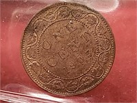 Certified 1 Cent 1903 Brown MS-60 ICCS: XST 647