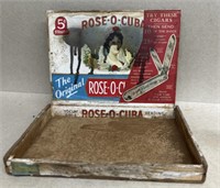 Rose-O-Cuba cigar box