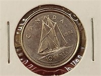 1994 Canada 10 Cent Coin MS-60