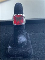 925 Silver Filled Fashion Ring