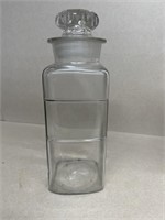 Glass store jar