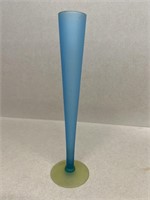 Flower vase blue