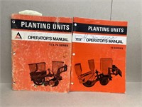 International planting units manuals, 73, 74,70
