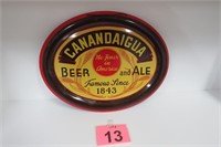 Tin Sign - Canandaigua Beer & Ale