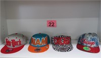 New Sports Caps / Hats NY, Miami