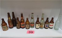 Vintage Beer Bottle Collection