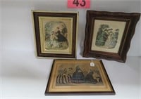 Framed Antique Wall Hangings