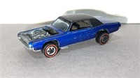 1967 Redline Ford T Bird die cast car toy-missing