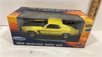 Welly 1969 Mustang Boss 302 1:18 DieCast Metal