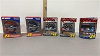 Jeff Gordon NASCAR collectible ornaments -New in
