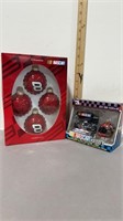 Dale Earnhardt NASCAR collectible ornaments -New